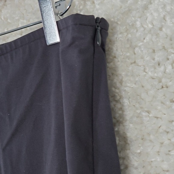 Eileen Fisher Women Twill Slim Straight Pants Medium Ankle Minimalist Office - Picture 5 of 14